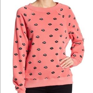 Wildfox lip service sommer sweater